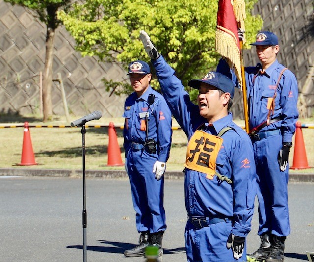 第２７回宗像地区消防操法大会に第１０、第１１分団が出場！