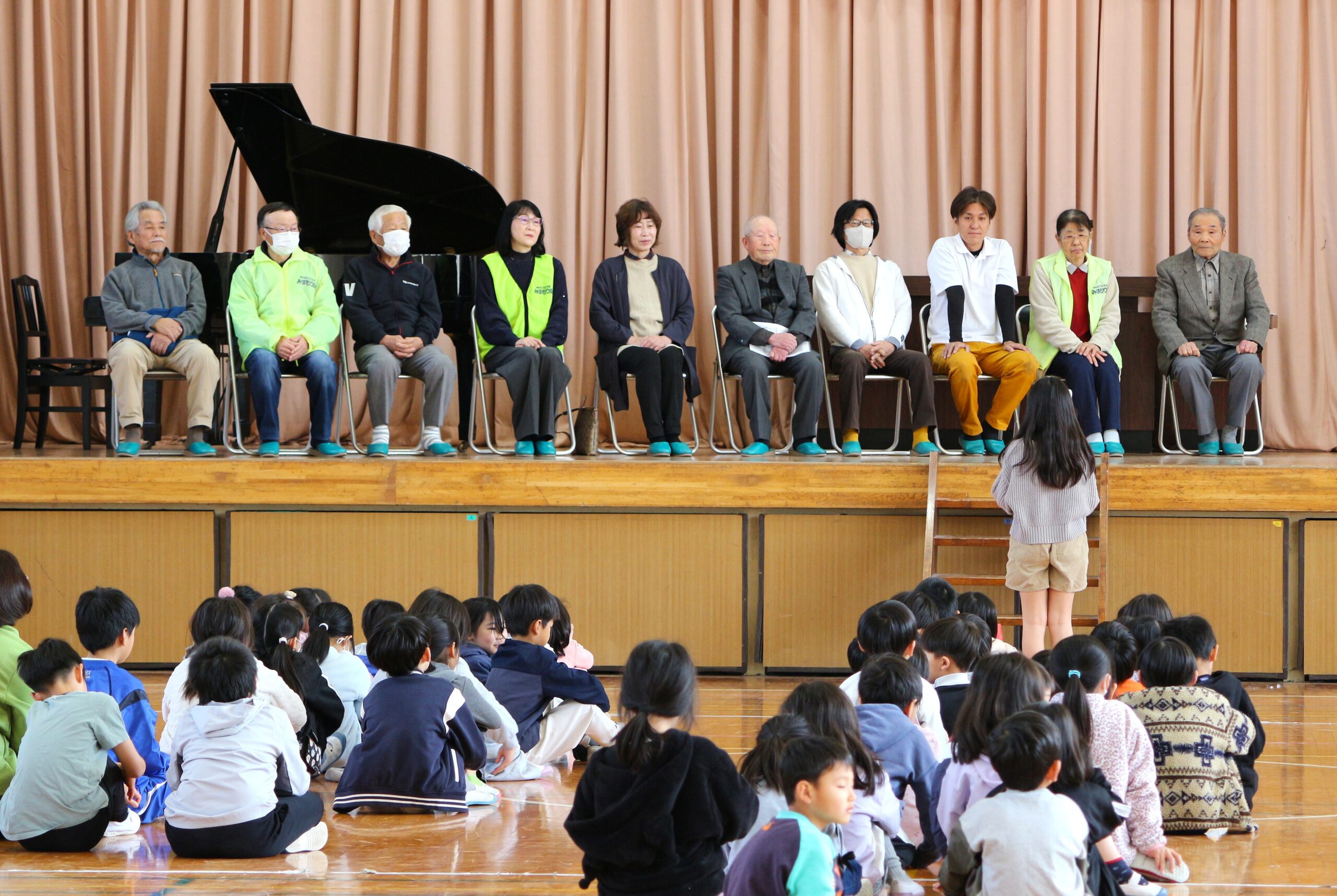 上西郷小学校 の「見守り隊感謝会」がありました