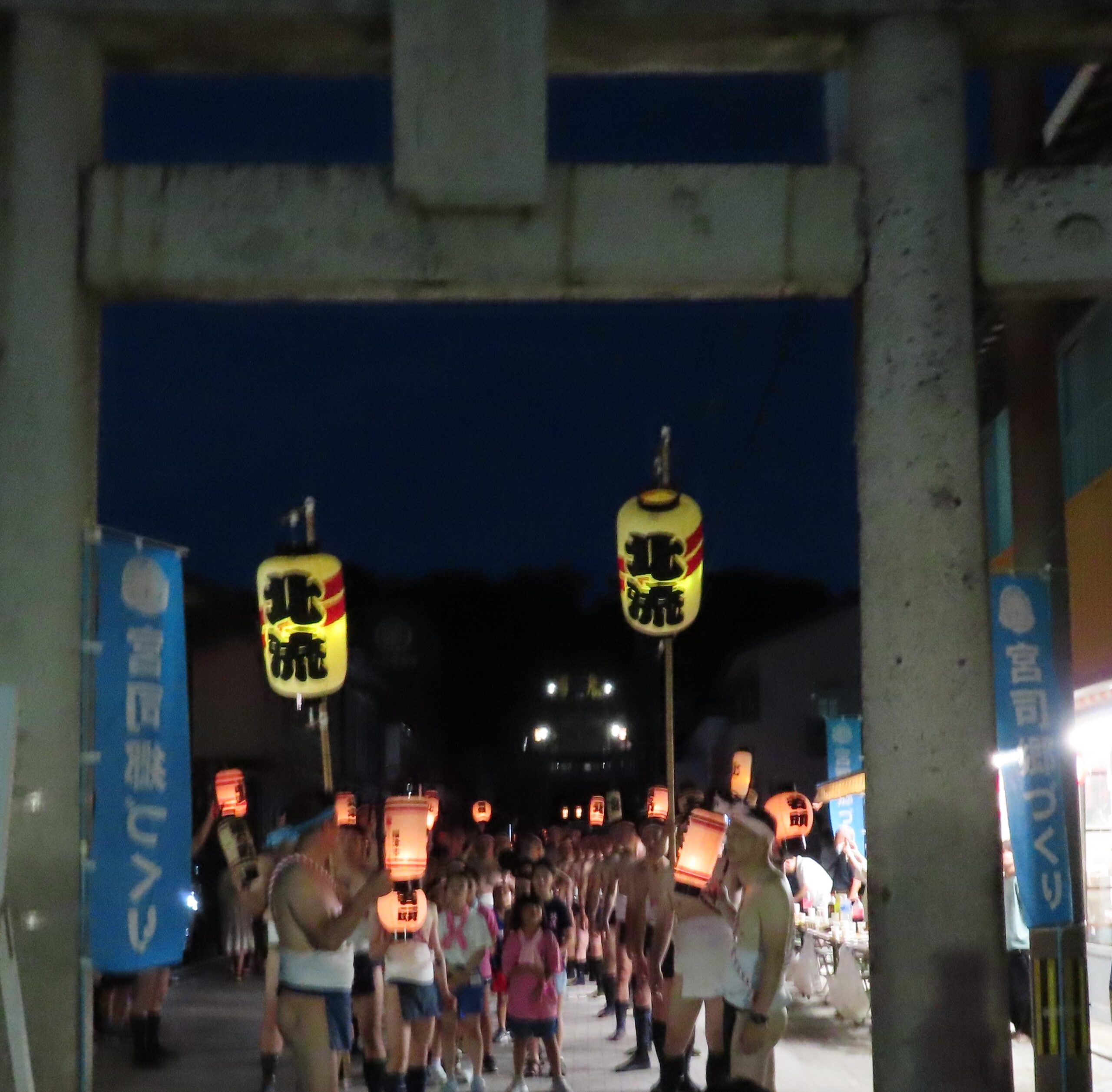 津屋崎祇園山笠裸参り接待