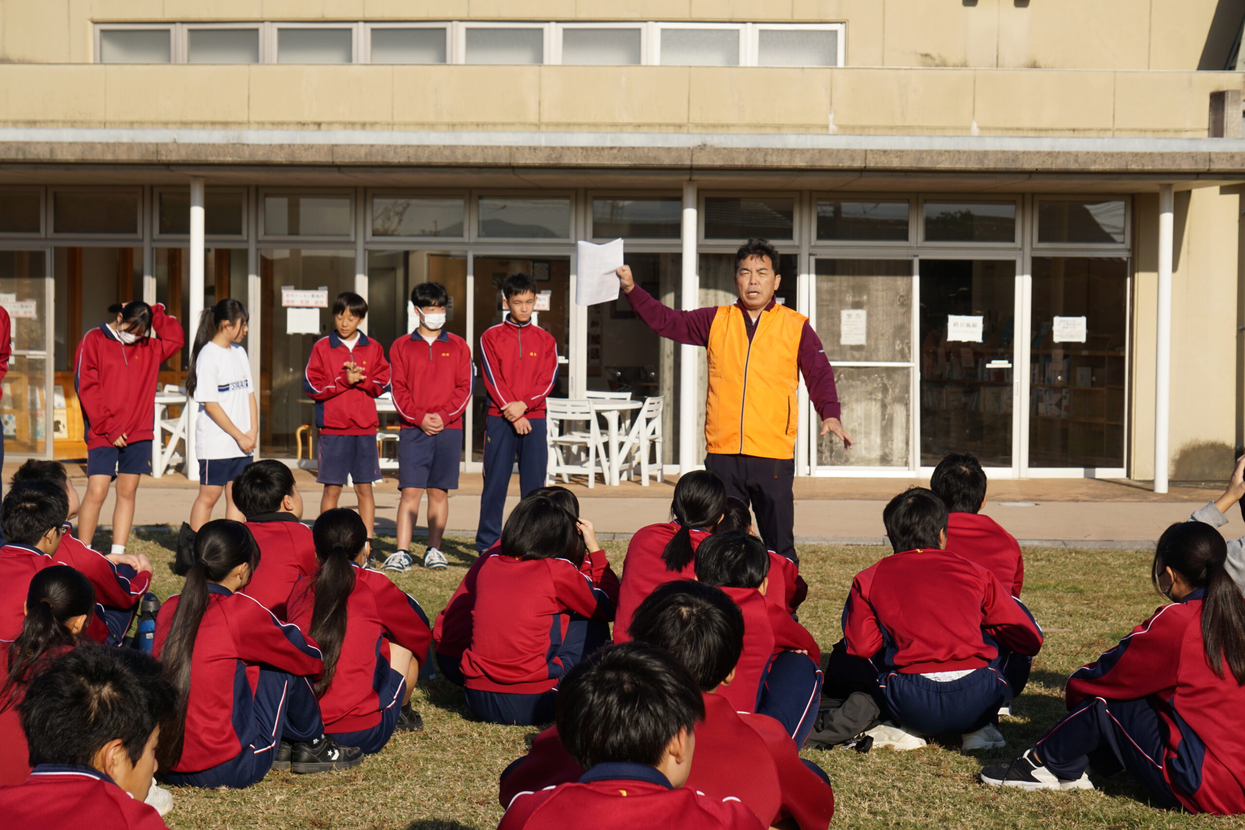 R7福津市・全市一斉防災訓練　～自治会×郷づくり×津屋崎中学生との合同訓練～