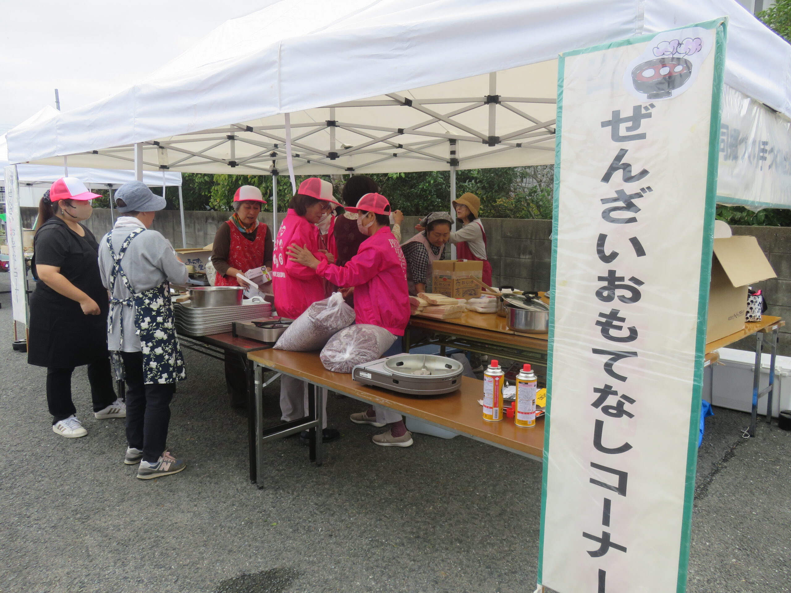 【2025プリンセス女子駅伝】今年もぜんざいふるまい賑わいました♪