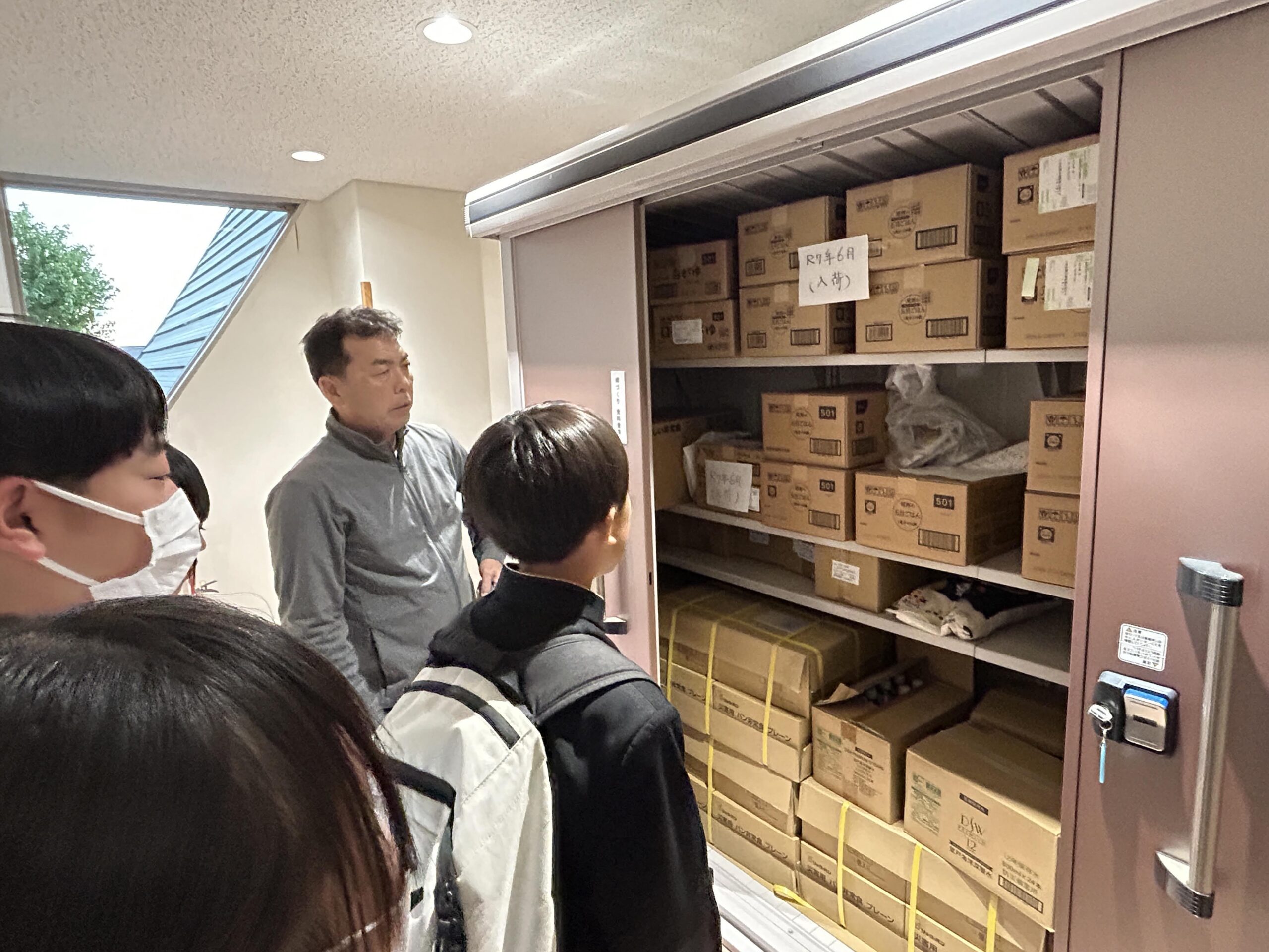 防災訓練に向けた、中学生との共同会議