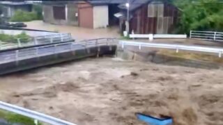 上西郷を豪雨が襲いました - 上西郷