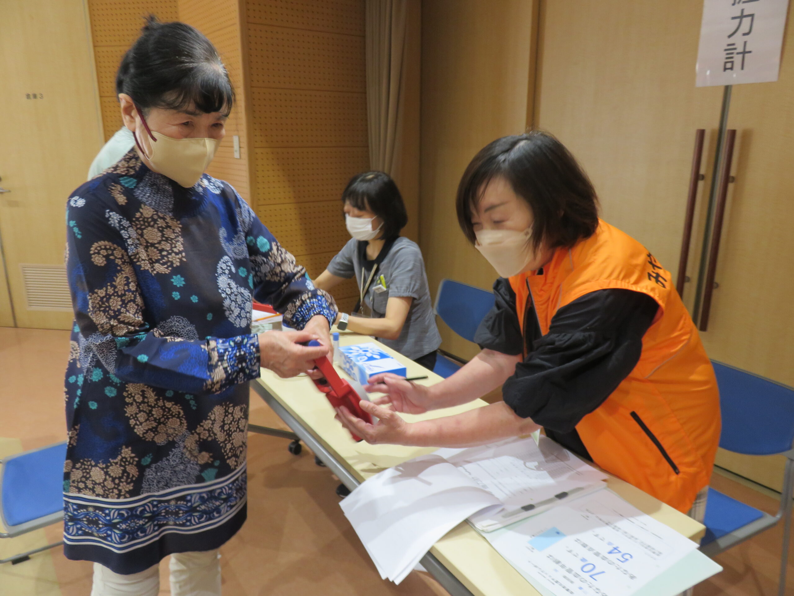 健康測定会を開催しました！その2 - 宮司